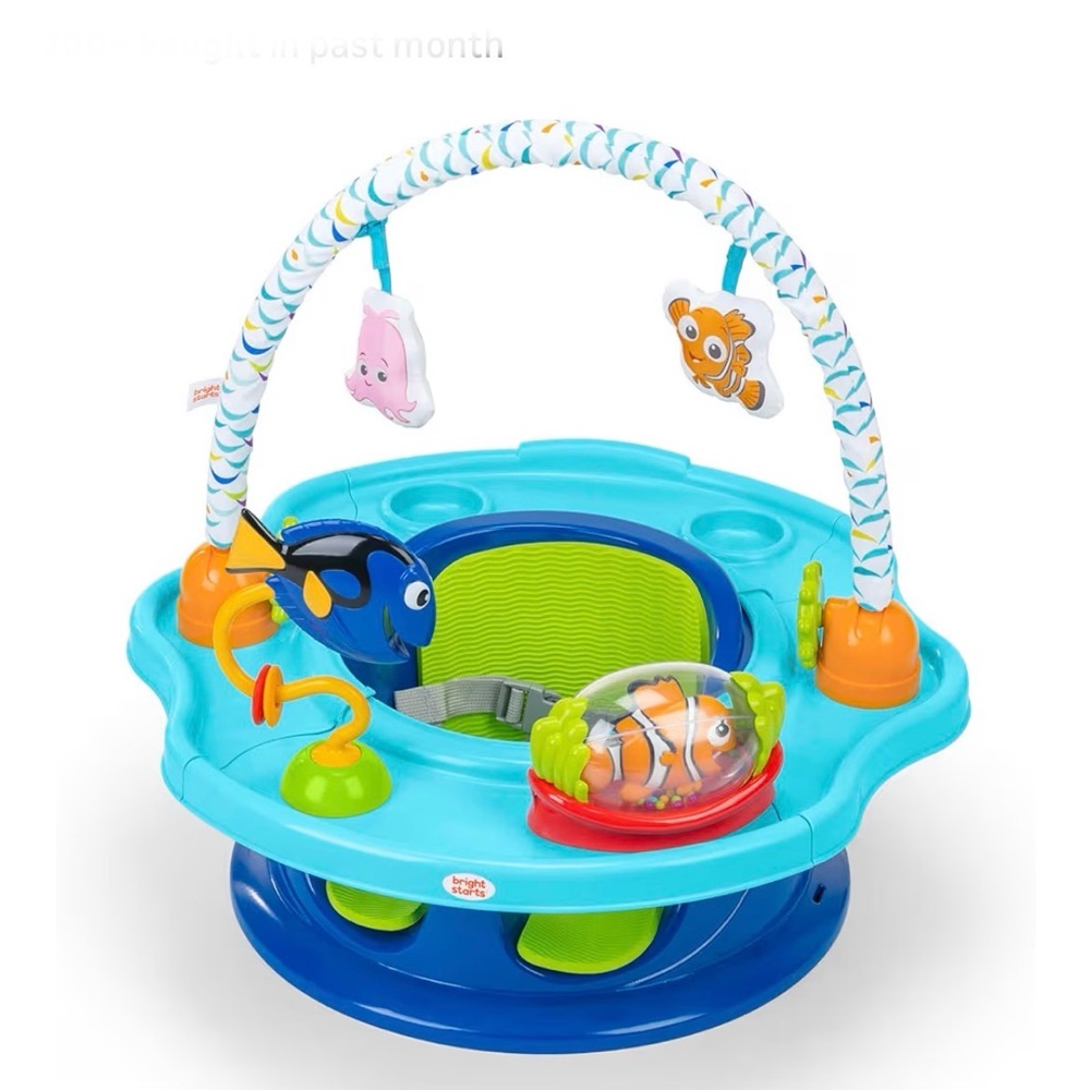 Bright Starts Disney Baby 👶🏻 Finding Nemo 🐠 SuperSeat Fun 🤩 Baby Seat